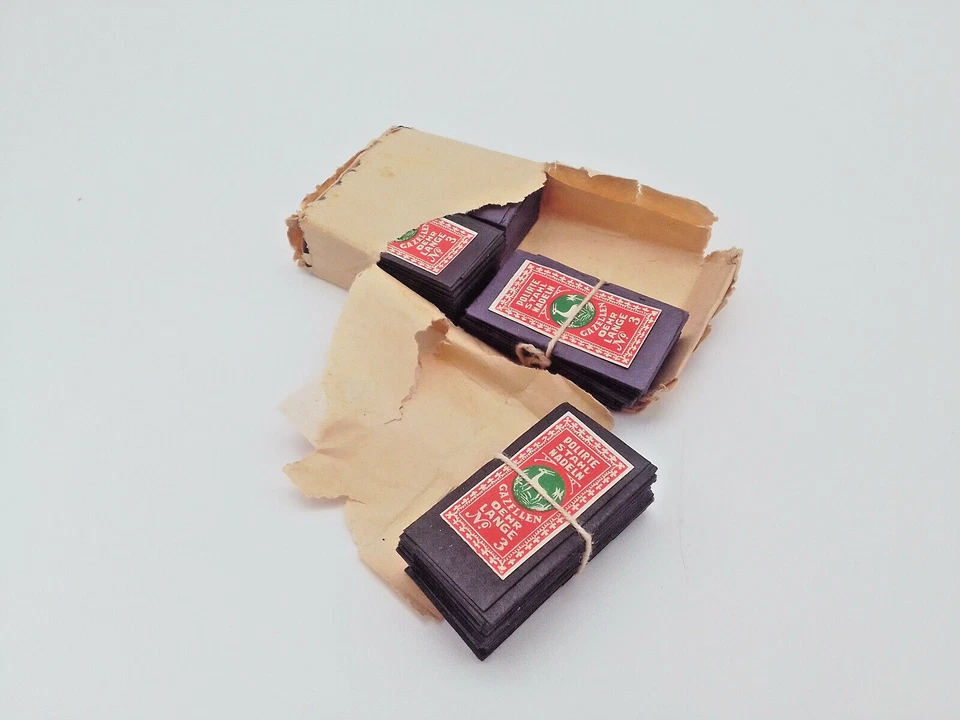 Antike Nähnadeln 1890 Gazellen №3 Original-Brief / Needles / Aiguilles Rarität - Bild 3 von 3