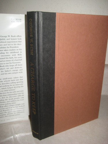 CHARGE TO KEEP President George W. Bush SIGNED 1st Edition History AUTOBIOGRAPHY - Picture 8 of 8