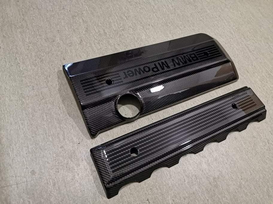Bmw M52 S52 Carbon Fiber Engine Cover eBay