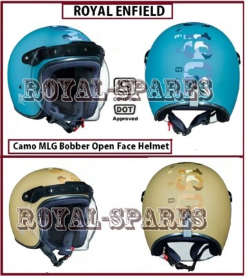 Royal Enfield ''CAMO MLG BOBBER OPEN FACE HELMET''