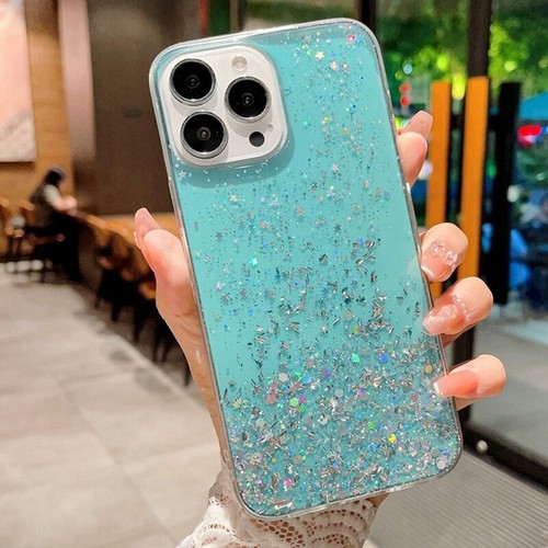 For iPhone 15 14 13 12 11 Pro Max XR 6 8 Plus Glitter Shockproof Soft Case Cover - Picture 16 of 27