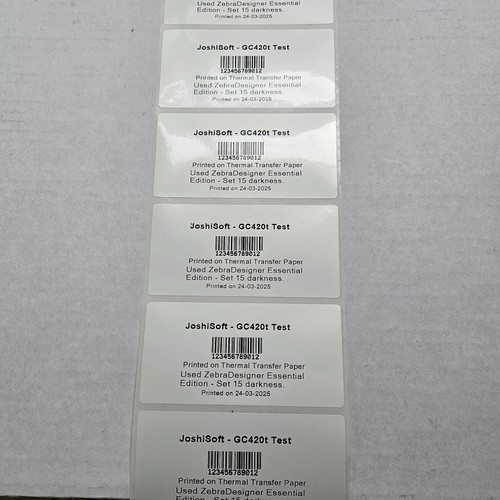 Zebra GC420t Thermal Transfer Label Printer P/N: GC420-100540-000 L#1400 - Picture 22 of 24