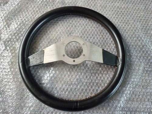 VINTAGE CHECKMAN RACING STEERING WHEEL DIJON FERRARI PORSCHE 911 AE86 BMW KE70 - Picture 13 of 16