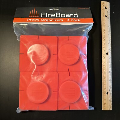 FireBoard Probe Organizers - 4 Pack Wire Holder All Probe Types Competition