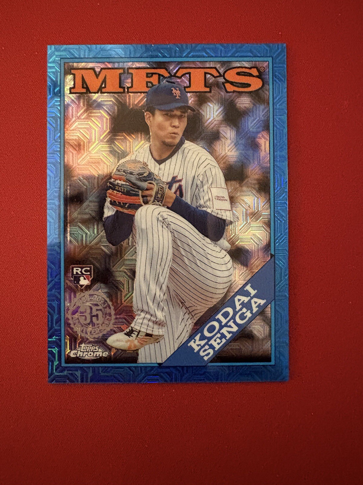 Kodai Senga RC 2023 Topps Silver Pack Blue /150 #T88CU79 METS