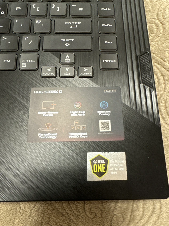 Asus ROG Strix G531G 15.6" 120hz i5 9th Nvidia GTX 1660Ti GTX 16 RAM 500 GB Nvme - Image 3 of 4