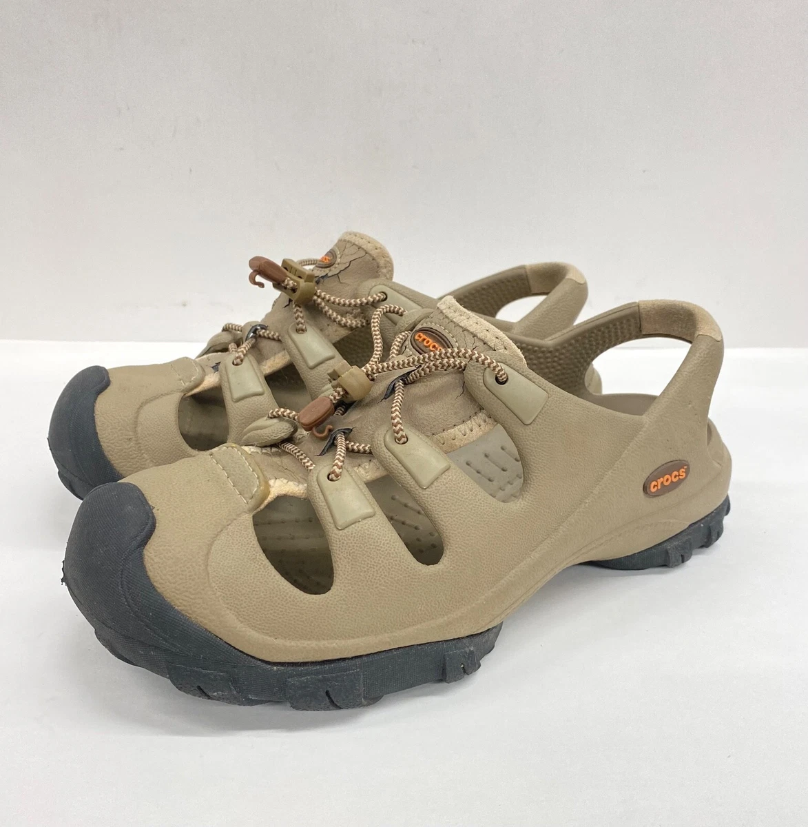 Crocs Trail break Fisherman Sandal Cinch Laces Size Men 5 Women