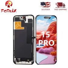 For iPhone 15 Pro Screen Replacement LCD Digitizer A2848 Touch Display Assembly