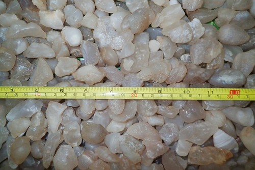 Translucent Raw Gobi Desert Agate Freeform 2 to 25 g size pieces 0.5 KG Lot - Picture 8 of 12