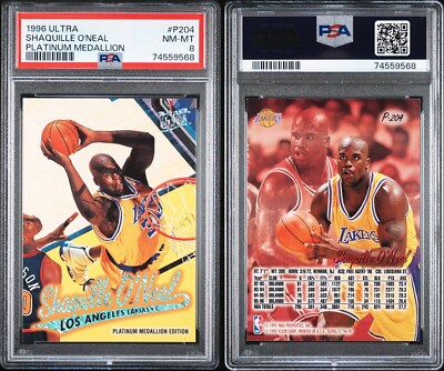 1996-97 Fleer Ultra - Shaquille O'Neal #P-204 Platinum Medallion