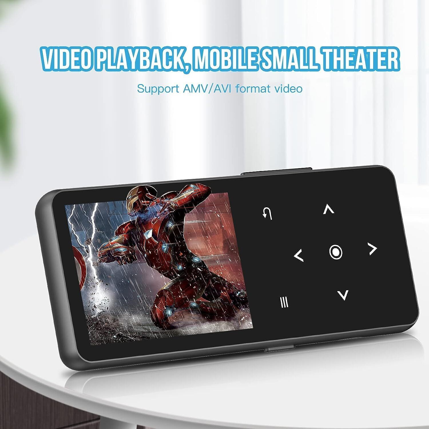 MP3 Player Bluetooth 5.0 Sport MusikPlayer 32GB HiFi Video, Radio