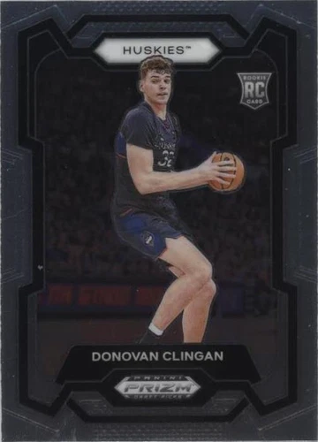 2024 Panini Prizm Draft Picks - Donovan Clingan #95