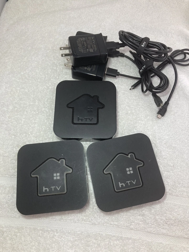 Лот из 3 HTV2 и HTV3 китайский TV BOX Android медиастример дефектный на запчасти - Изображение 2 из 4