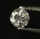 EGL certified .59ct SI2 G round loose Natural diamond 5.17-4.98x3.49mm  — photo 2