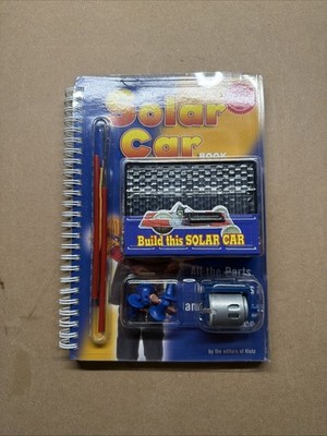 The Solar Car Book Build this Solar Car - Klutz - NOS - AS IS K2