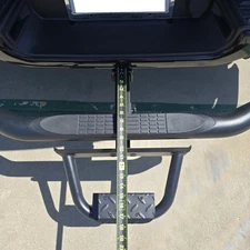 Black Heavy Duty Steel Tow Hitch Step 2" Receiver 36"L Extendable Drop step Bar