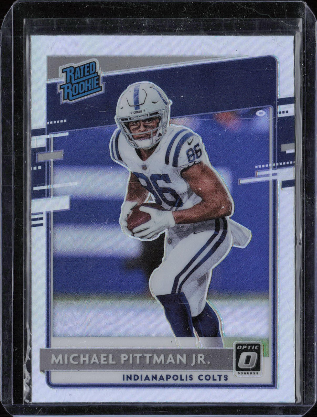 2020 Donruss Optic #172 Michael Pittman Jr. Holo