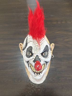 Halloween Adult Punky Killer Clown High-Quality Latex Deluxe Mask