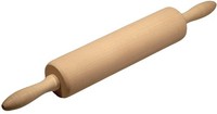 2 X Teigrolle Nudelholz Teigroller Ausroller Mit Metallachse L 40 Cm Buchenholz