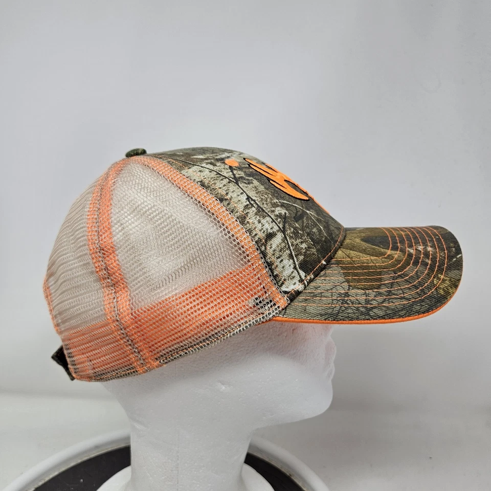 Gorra Buck Wear Snap Back Camuflaje Malla Camionero Bordado Ciervo Para Hombres OSFM Foto 3 de 4