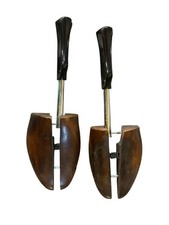 Vintage Rochester Shoe Tree Co. Wooden Shoe Stretchers  No. 5 Shoe Keepers