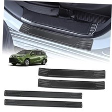 Door Sill Protector for Toyota Sienna 2021-2026 Door Sill Guard 21-26 Sienna