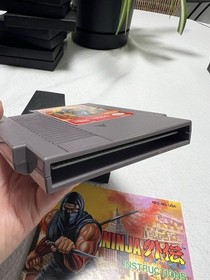 NES Ninja Gaiden, 1989, Tested, Original Owner, Cartridge/Sleeve/Manual