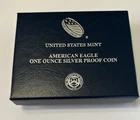 UNITED STATES MINT 2019-W AMERICAN EAGLE 1oz SILVER PROOF $1 DOLLAR COIN+COA