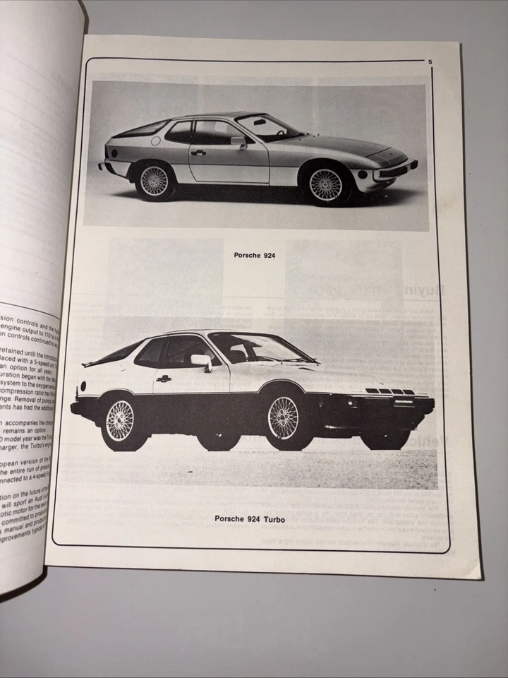 Porsche 924 y Turbo 1976 a 1980 todos los modelos manual de taller del propietario Foto 4 de 4