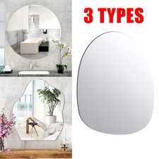 Self-Adhesive Frameless Unframed Bathroom Bedroom Wall Acrylic Mirror NEW