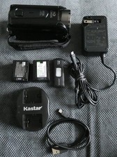 Canon Vixia HF R500 Video Camcorder 32x Optical 57x Advanced IS Zoom W/ Extras