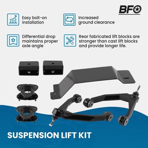 3.5" Lift Kit W/ Control Arms For Chevy Silverado GMC Sierra 1500 4WD 2007-2016 - Picture 10 of 17
