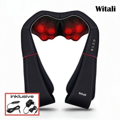 Shiatsu Massagegeräte mit HeatFlow-Wärmefunktion für Nacken, Schulter, Rücken
