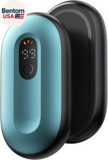 Hand Warmers Rechargeable 2 Pack, Magnetic Electric Hand Warmer with Digital Dis