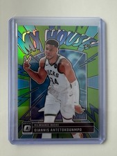 2024-25 Donruss Optic - Giannis Antetokounmpo My House Lime Green 101/199 - #5
