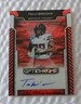 Tahj Brooks Auto RC 2025 Leaf OptiChrome Red Shimmer SSP #BA-TB3  2/2  Bengals