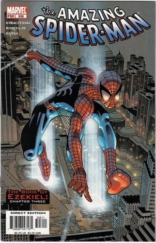Amazing Spider-Man #508 NM- John Romita Jr Cover Book of Ezekiel Ch 3 (2004)