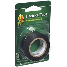 Duck Brand Electrical Tape 7 mils thick : 3/4 in. x 20 ft. Black 