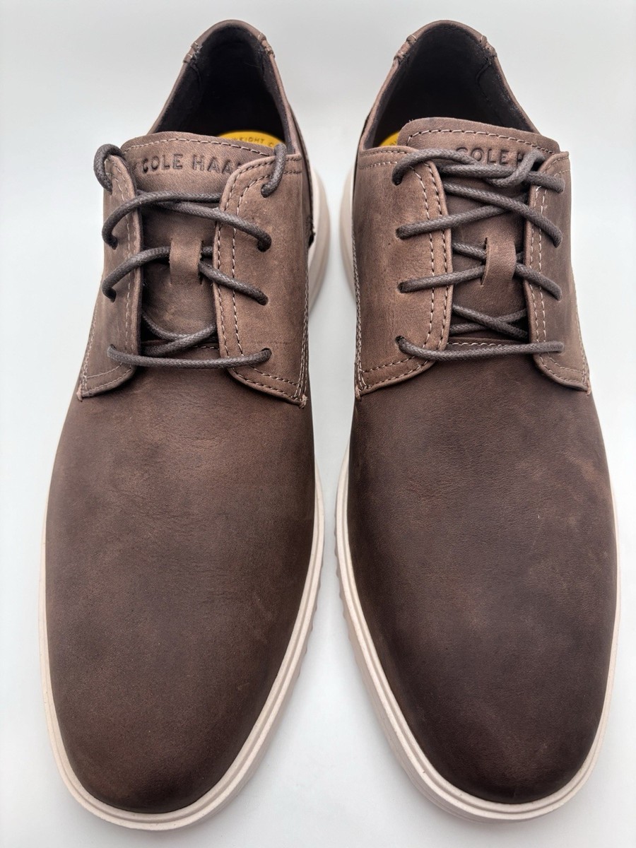 Cole Haan Grand+ Plain Toe Leather Oxford Men display picture 3
