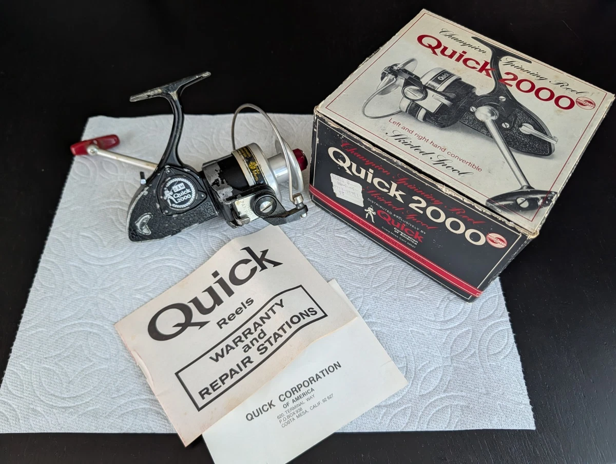 Dam Quick In Vintage Spinning Fishing Reels for sale | eBay
