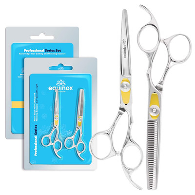 Equinox Professional Razor Edge Series Haarschneidescheren-Set   Friseur-Haarsch