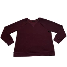 Apt. 9 Crewneck Geometric Pattern Raglan Sleeve Sweatshirt Size X-Large Casual