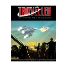Mongoose Traveller Naval Adventure 3 - Fire on the Sindalian Main VG+