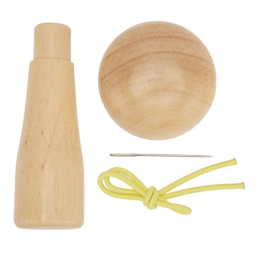 Darning Mushroom Kit Wooden Darning Mushroom Needle Sewing Tools - Picture 14 of 24
