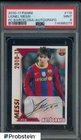 2010-11 Panini FC Barcelona Soccer Autografo #119 Lionel Messi PSA 9 MINT