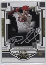 2023 Topps Tier One Break Out Auto Silver Ink 5/10 Donny Sands #BOA-DS Auto 2f9