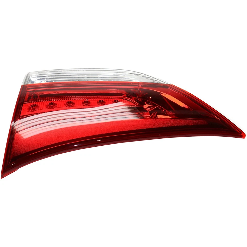Juego de luces traseras para Toyota Sienna 2012-2014 LH RH interior exterior transparente/rojo halógeno Foto 2 de 4