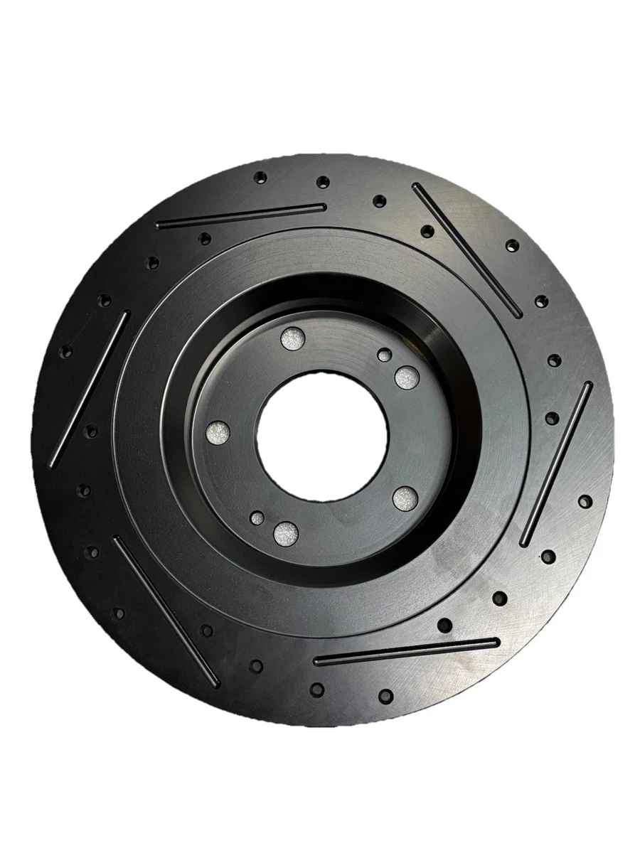 Rotor de freno ranurado y perforado Max Advanced Brakes SCB1044 Elite XDS foto 2