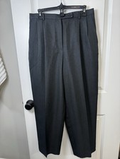Women's First Issue Liz Claiborne Gray Size 12 Dress Pants