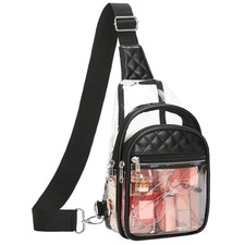 Vorspack Clear Bag for Stadium Events - Crossbody Bag for Women Clear Stadium...